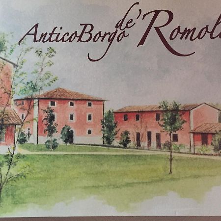 Antico Borgo De Romolini Villa Sansepolcro Buitenkant foto