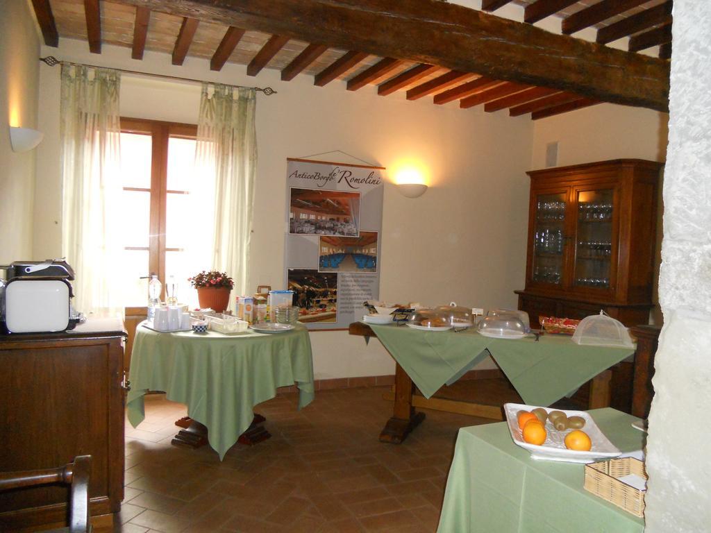 Antico Borgo De Romolini Villa Sansepolcro Buitenkant foto