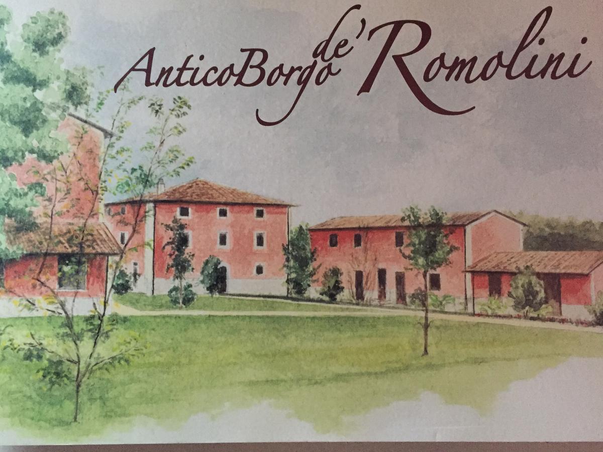 Antico Borgo De Romolini Villa Sansepolcro Buitenkant foto